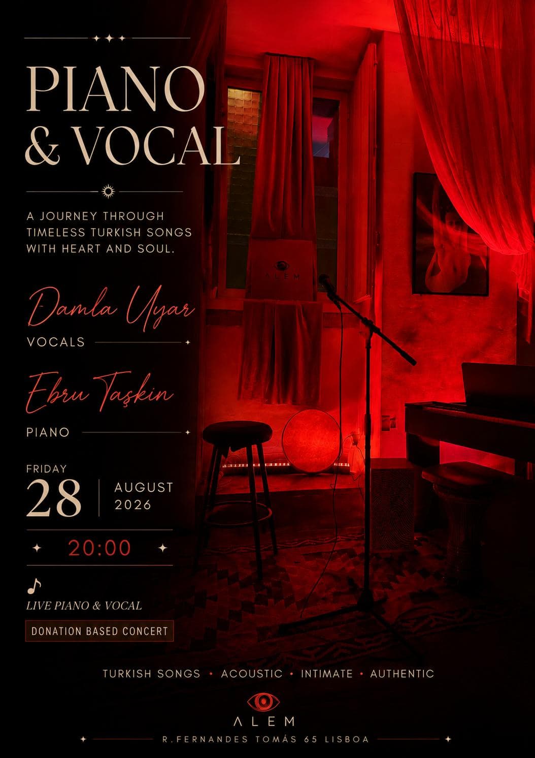 Pıano & Vocal Nıght